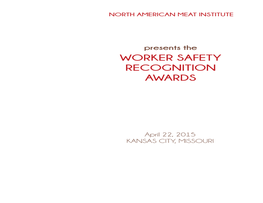 Worker Safety Recognition Awards