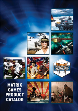 Matrix Games Catalog Fall 2006
