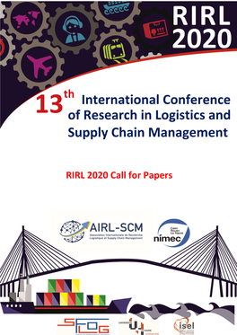 International Conference of Research in Logistics and Supply Chain