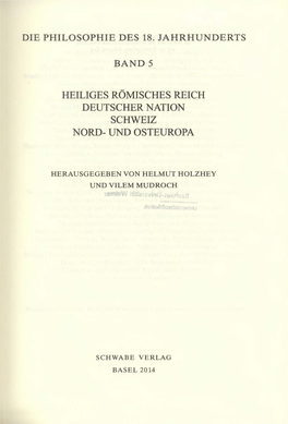 Heiliges Römisches Reich Deutscher Nation Schweiz Nord- Und Osteuropa