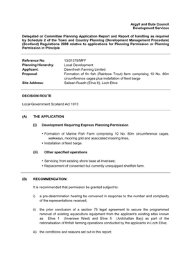 Dawnfresh Farming Limited: Formation of Fin Fish (Rainbow Trout)