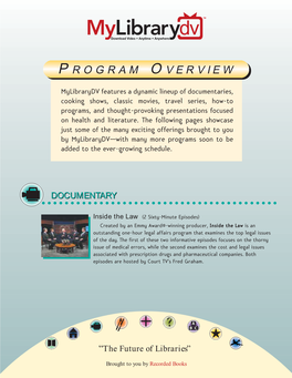 Program Overview