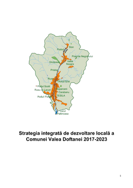 Strategia De Dezvoltare Locală Durabilă a Comunei Valea Doftanei