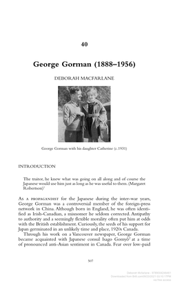 George Gorman (1888–1956)