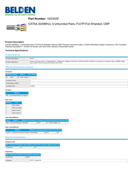 10GX53F0041000-Specifications.Pdf