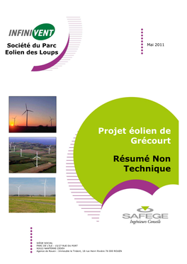 Projet Éolien De Grécourt Résumé Non Technique