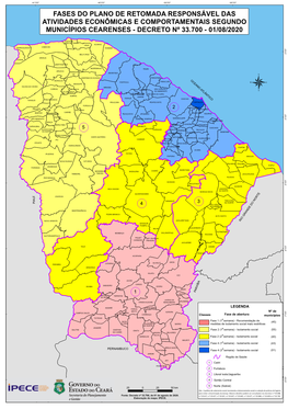 Mapa Fases Do Plano De Retomada Responsável Das Atividades