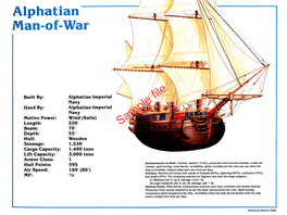 Alphatian Man-Of-War