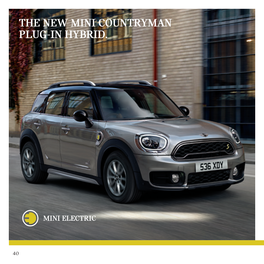 The New Mini Countryman Plug-In Hybrid