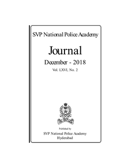 Journal December - 2018 Vol