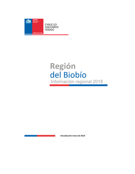 Región Del Biobío Información Regional 2018