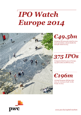 IPO Watch Europe 2014