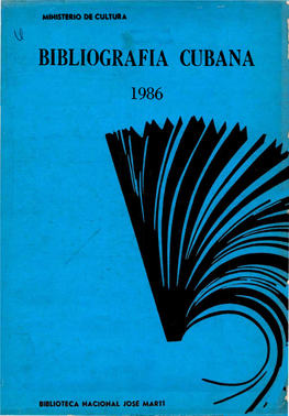 Bibliografia Cubana 1986