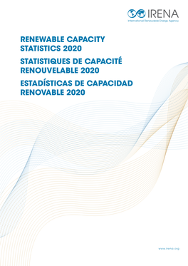 Renewable Energy Capacity Statistics 2020