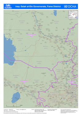 Iraq- Salah Al-Din Governorate, Fares District