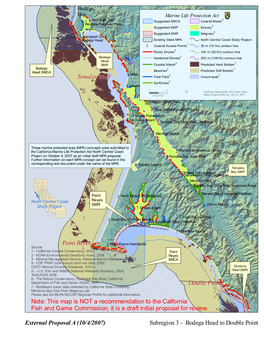 Subregion 3 - Bodega Head to Double Point 