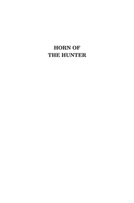 Horn of the Hunter