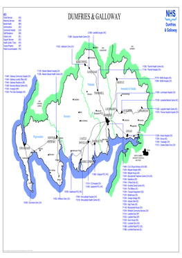 Location Map for the Properties