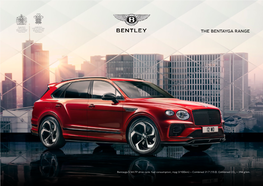 The Bentayga Range