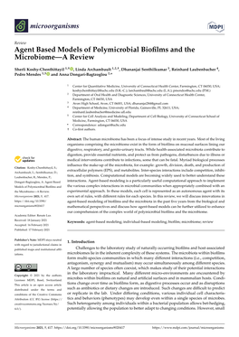 Agent Based Models of Polymicrobial Biofilms and the Microbiome