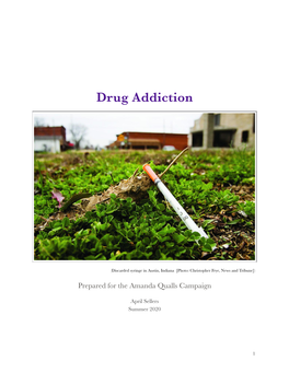 Drug Addiction Report.Pages