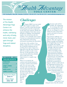 Challenges of the Health N August 2000 I Was Rear-Ended Become Weak and Less Advantage Yoga While Stopped in Traffic on the Flexible