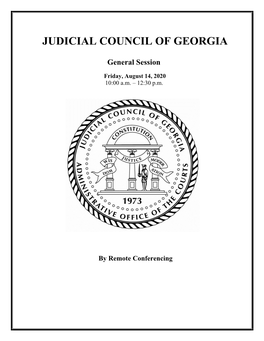 Judicial Council of Georgia