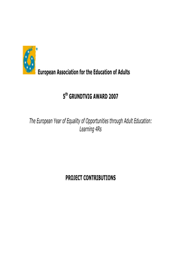 European Association for the Education of Adults 5Th