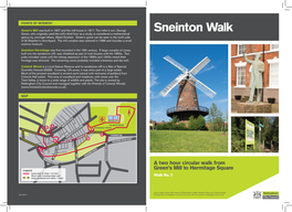 Walking Leaflet Sneinton and Colwick Woods