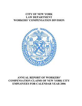 City of New York Law Department Workers' Compensation Division