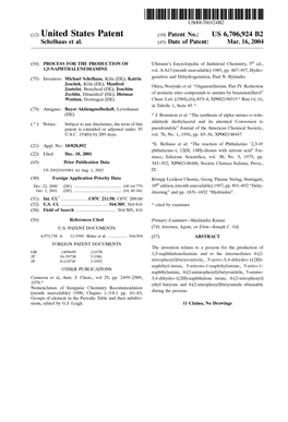 (12) United States Patent (10) Patent No.: US 6,706,924 B2 Schelhaas Et Al