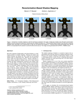 Revectorization-Based Shadow Mapping