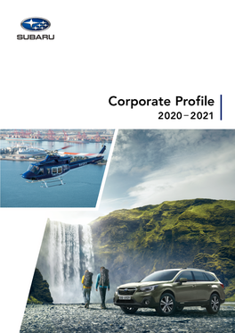 Corporate Profile 2020 2021 Message from the CEO