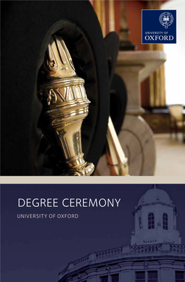 Degree Ceremony