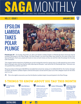 Epsilon Lambda Takes Polar Plunge