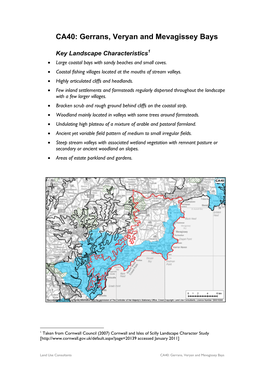 CA40: Gerrans, Veryan and Mevagissey Bays