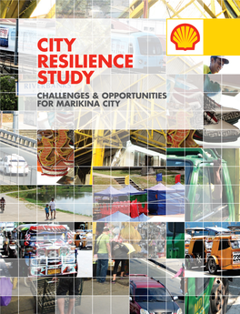 City Resilience Study Challenges & Opportunities for Marikina City Contents