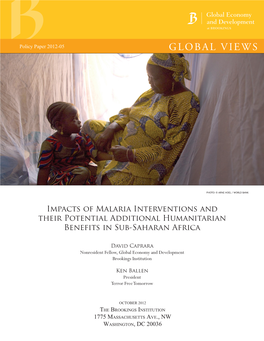 Malaria Africa Caprara