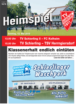 Stadionzeitung Ausgabe 13 TSV Herrngiersdorf.Pdf