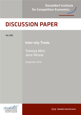 Inter-City Trade Tomoya Mori, Jens Wrona