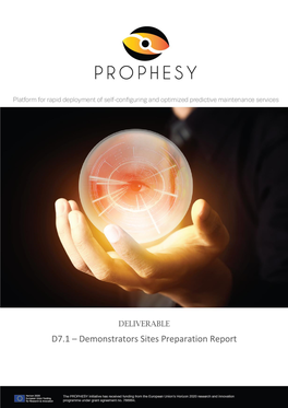 D7.1 Demonstrators Sites Preparation Report V1