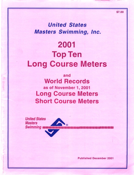 Top Ten Long Course Meters ~