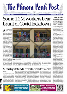 Some 1.2M Workers Bear Brunt of Covid Lockdown