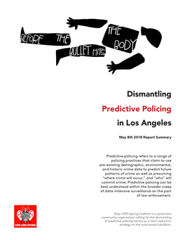 Dismantling Predictive Policing in Los Angeles