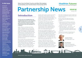 Partnership News Recognised in New Year Honours List Long COVID Analysts, from Carers to Social Care Workers Their Help