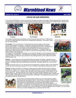 Warmblood News