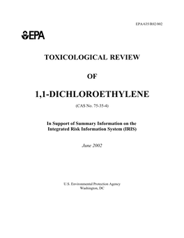 Toxicological Review (PDF)