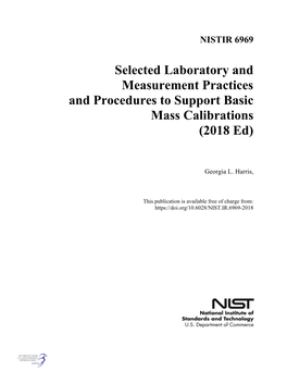 Selected Laboratory and Measurement Practices Procedures