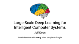 Large-Scale Deep Learning for Intelligent Computer Systems