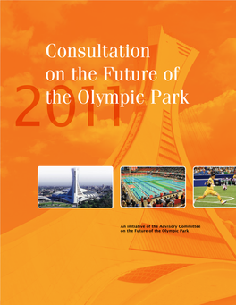 Consultation on the Future of the Olympic Park